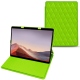 レザーケース Microsoft Surface Pro X - Vert fluo - Couture