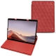 Capa em pele Microsoft Surface Pro X - Cerise vintage - Couture