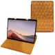 レザーケース Microsoft Surface Pro X - Or Maïa - Couture