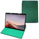 Capa em pele Microsoft Surface Pro X - Crocodile pino