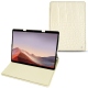 Custodia in pelle Microsoft Surface Pro X - Crocodile milk