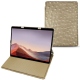 Custodia in pelle Microsoft Surface Pro X - Autruche desert