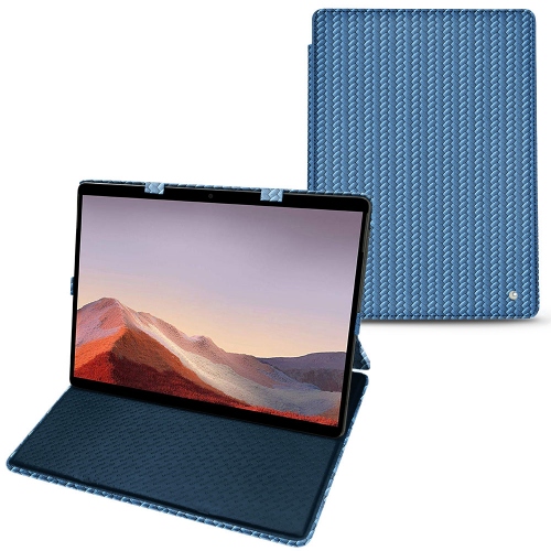 硬质真皮保护套 MMicrosoft Surface Pro XAbaca ishia ( Pantone #395775 ) 