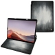 Microsoft Surface Pro X leather case - Gris Patine