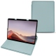 Funda de piel Microsoft Surface Pro X - Bleu Ciel PU