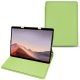 Custodia in pelle Microsoft Surface Pro X - Vert olive PU