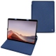 レザーケース Microsoft Surface Pro X - Bleu frisson