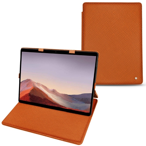 Custodia in pelle Microsoft Surface Pro XOrange vibrant ( Pantone #e36b39 ) 