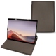 Microsoft Surface Pro X leather case - Gris Veggie