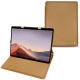 Housse cuir Microsoft Surface Pro X - Beige Veggie