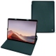 Custodia in pelle Microsoft Surface Pro X - Bleu Veggie