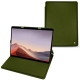 Microsoft Surface Pro X leather case - Vert Veggie
