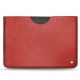 가죽 커버 Microsoft Surface Pro X - Cerise vintage ( Pantone 185C ) 