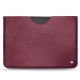 가죽 커버 Microsoft Surface Pro X - Prune vintage ( Pantone 512C ) 