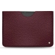 Microsoft Surface Pro X leather pouch - Lie de vin ( Pantone 5115C ) 