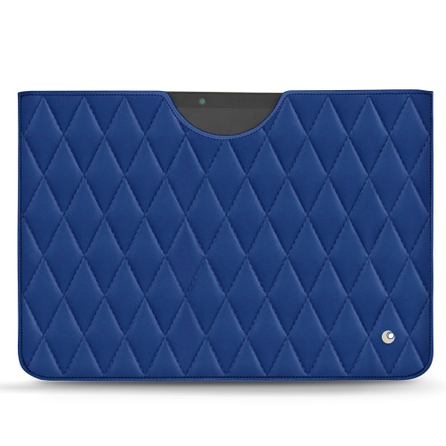 硬质真皮保护套 Microsoft Surface Pro XBleu océan - Couture ( Nappa - Pantone #15458a) 