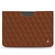 Funda de piel Microsoft Surface Pro X - Marron - Couture ( Nappa - Pantone 1615C ) 