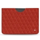 가죽 커버 Microsoft Surface Pro X - Papaye - Couture ( Pantone 180C ) 