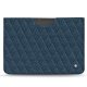Lederschutzhülle Microsoft Surface Pro X - Indigo - Couture ( Pantone 303U ) 
