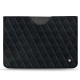 가죽 커버 Microsoft Surface Pro X - Dark vintage - Couture