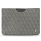 Microsoft Surface Pro X leather pouch - Acier vintage - Couture