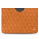 Pochette cuir Microsoft Surface Pro X - Mandarine vintage - Couture