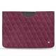 가죽 커버 Microsoft Surface Pro X - Prune vintage - Couture