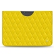 Funda de piel Microsoft Surface Pro X - Jaune fluo - Couture