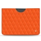 Pochette cuir Microsoft Surface Pro X - Orange fluo - Couture