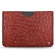 Microsoft Surface Pro X leather pouch - Autruche ciliegia