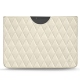 Funda de piel Microsoft Surface Pro X - Blanc escumo - Couture