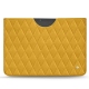 Microsoft Surface Pro X leather pouch - Jaune soulèu - Couture
