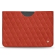 Microsoft Surface Pro X leather pouch - Arange clouquié - Couture