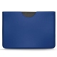 Lederschutzhülle Microsoft Surface Pro X - Bleu Océan PU