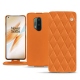 Capa em pele OnePlus 8 Pro - Orange - Couture ( Nappa - Pantone 1495U ) 