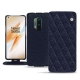 Capa em pele OnePlus 8 Pro - Cobalt - Couture ( Pantone 2766C ) 
