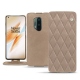 Capa em pele OnePlus 8 Pro - Taupe vintage - Couture