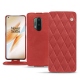 Capa em pele OnePlus 8 Pro - Cerise vintage - Couture