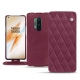 Capa em pele OnePlus 8 Pro - Prune vintage - Couture
