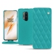 硬质真皮保护套 OnePlus 8 Pro - Bleu fluo - Couture