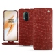 OnePlus 8 Pro leather case - Autruche ciliegia