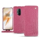 Housse cuir OnePlus 8 Pro - Serpent ciclamino