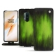 Housse cuir OnePlus 8 Pro - Vert Patine