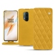 Capa em pele OnePlus 8 Pro - Jaune soulèu - Couture