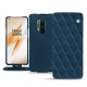 Capa em pele OnePlus 8 Pro - Blu mediterran - Couture