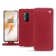 Capa em pele OnePlus 8 Pro - Rouge passion