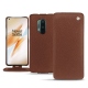 OnePlus 8 Pro leather case - Marron délicat