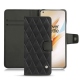 レザーケース OnePlus 8 Pro - Noir - Couture ( Nappa - Black ) 