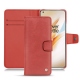 Capa em pele OnePlus 8 Pro - Cerise vintage ( Pantone 185C ) 