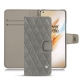レザーケース OnePlus 8 Pro - Acier vintage - Couture